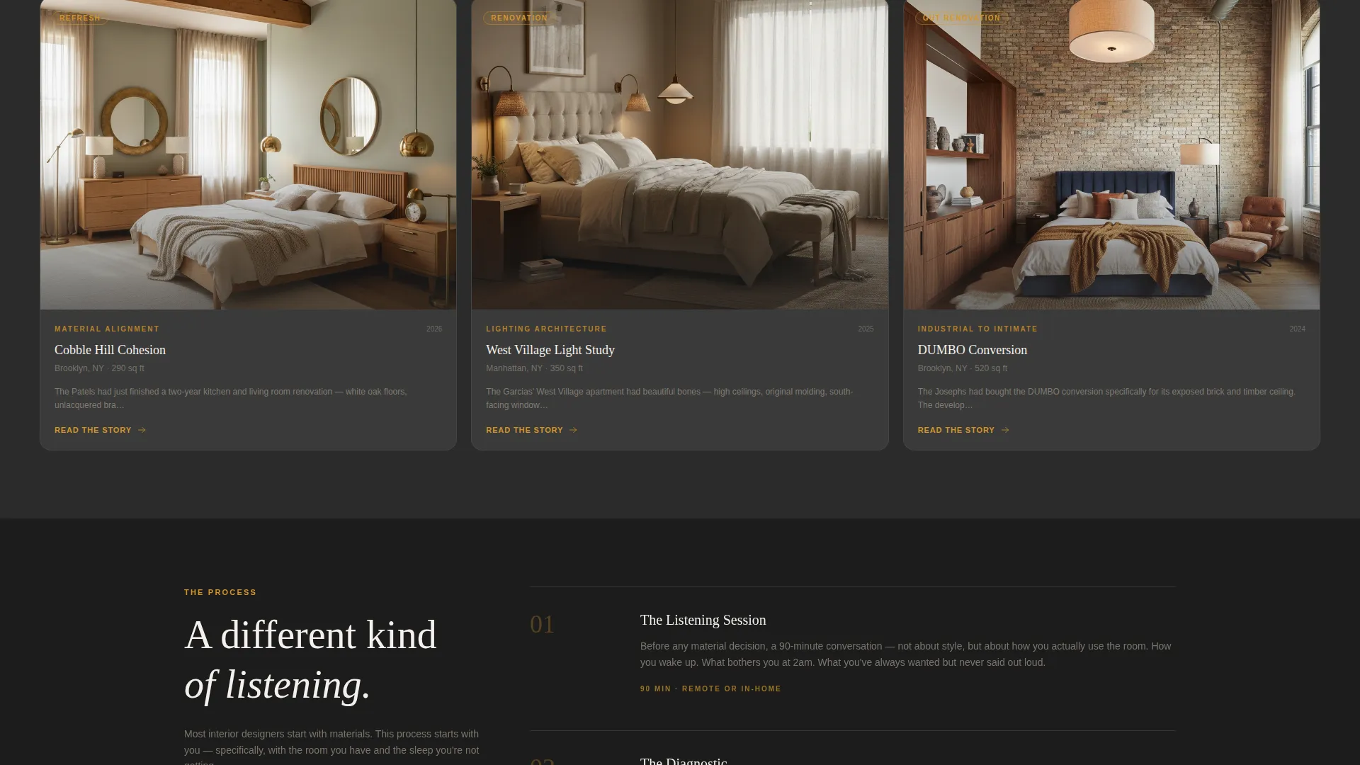 Master Suite Renovation Specialist Booking Website Template
