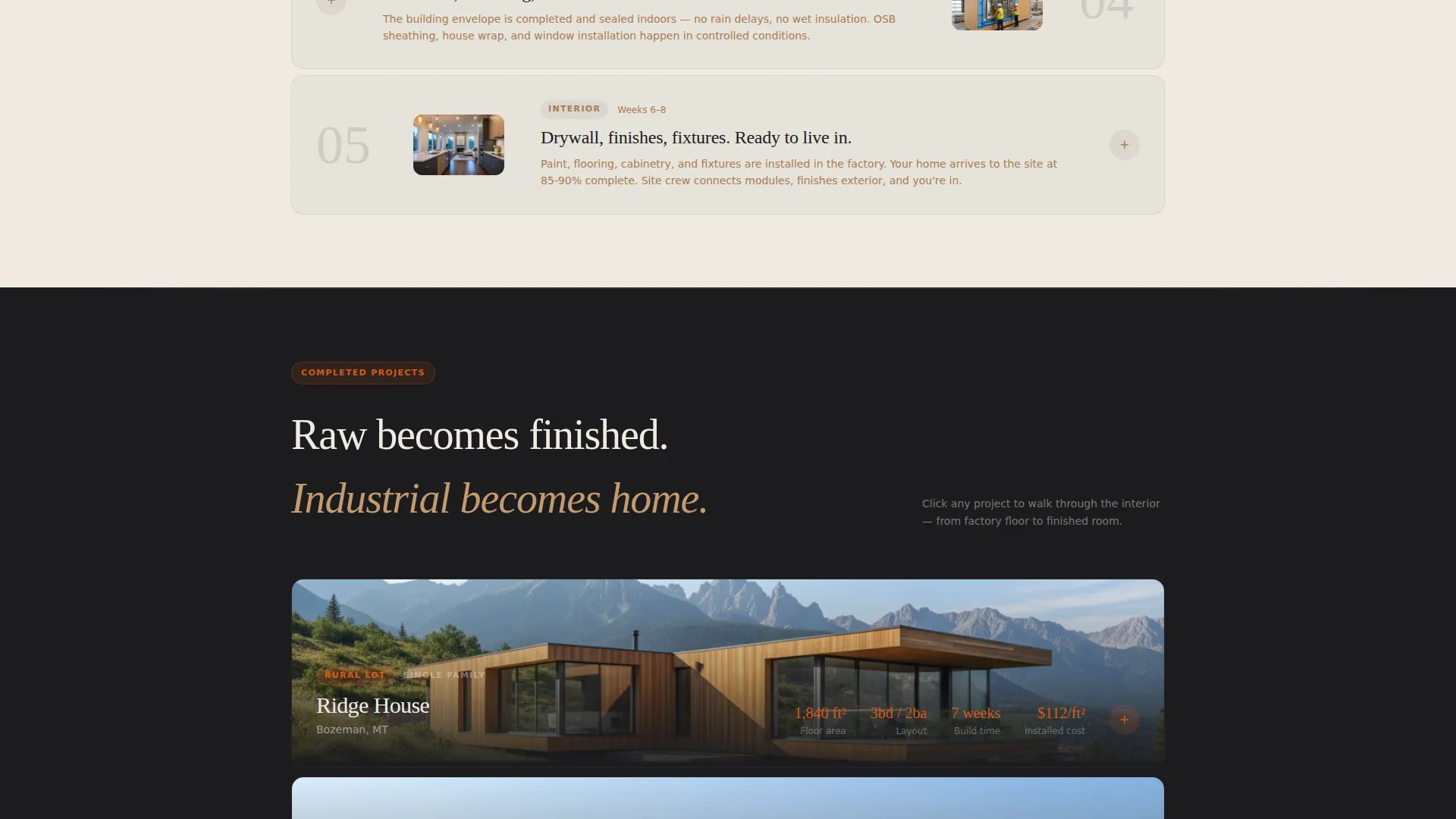 Specialty Construction Professional Website Template