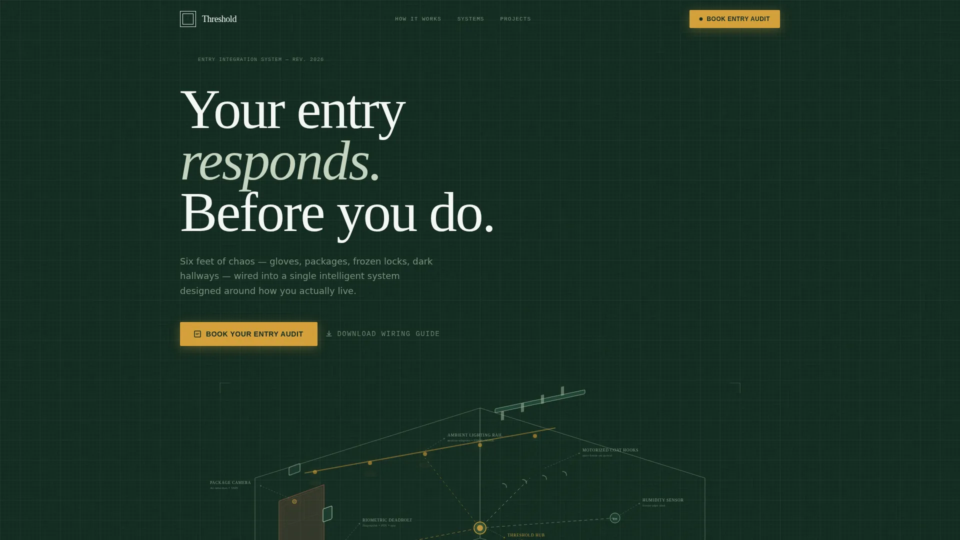 Mudroom & Entry Renovation Booking Website Template