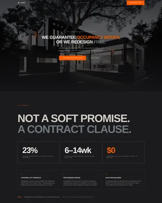 Multi-Family Apartment Construction Complete Booking Website Template
