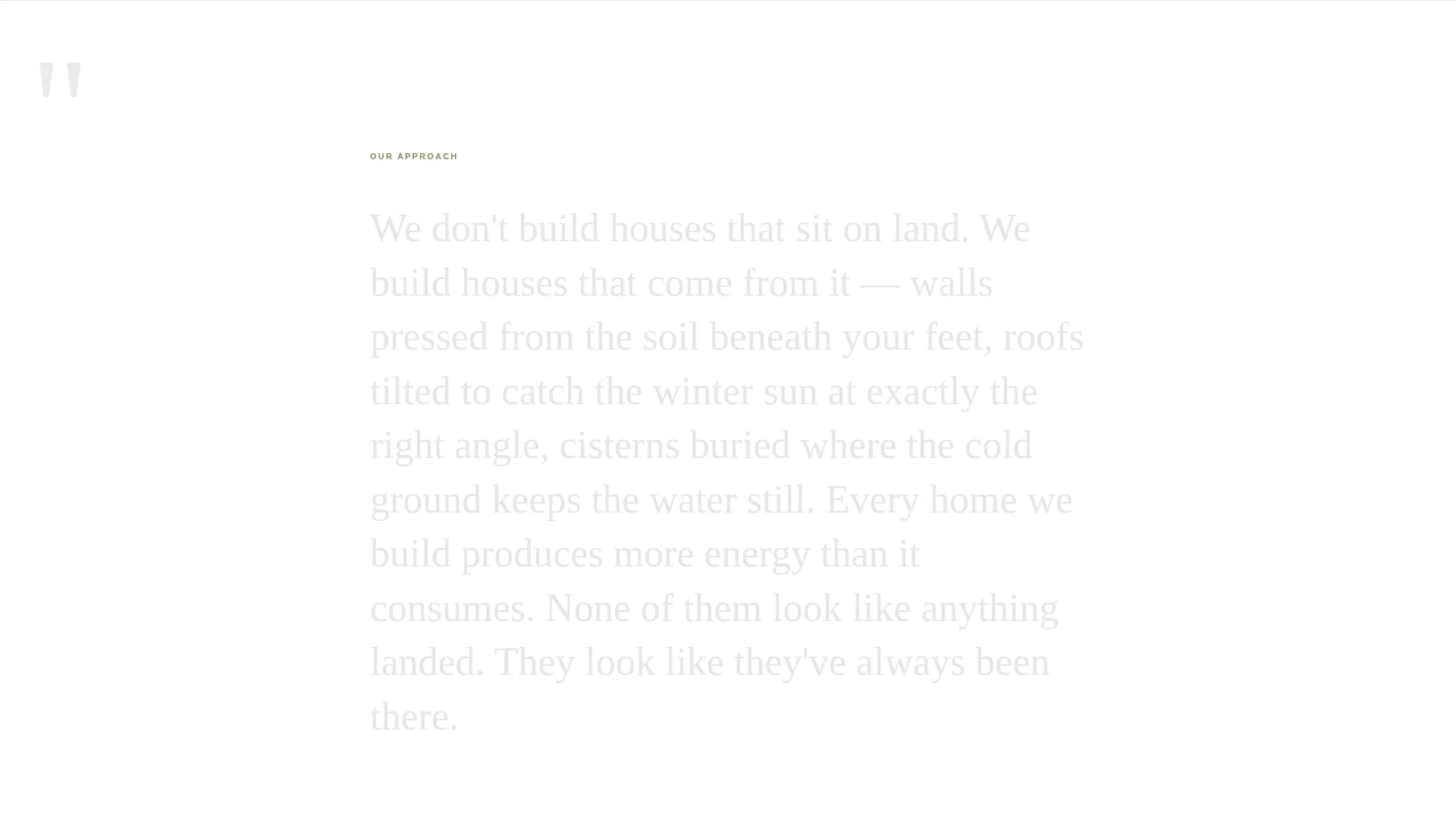 Residential Construction Portfolio Website Template