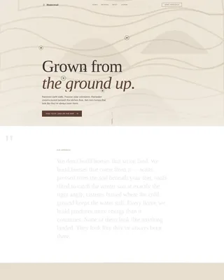 Residential Construction Portfolio Website Template