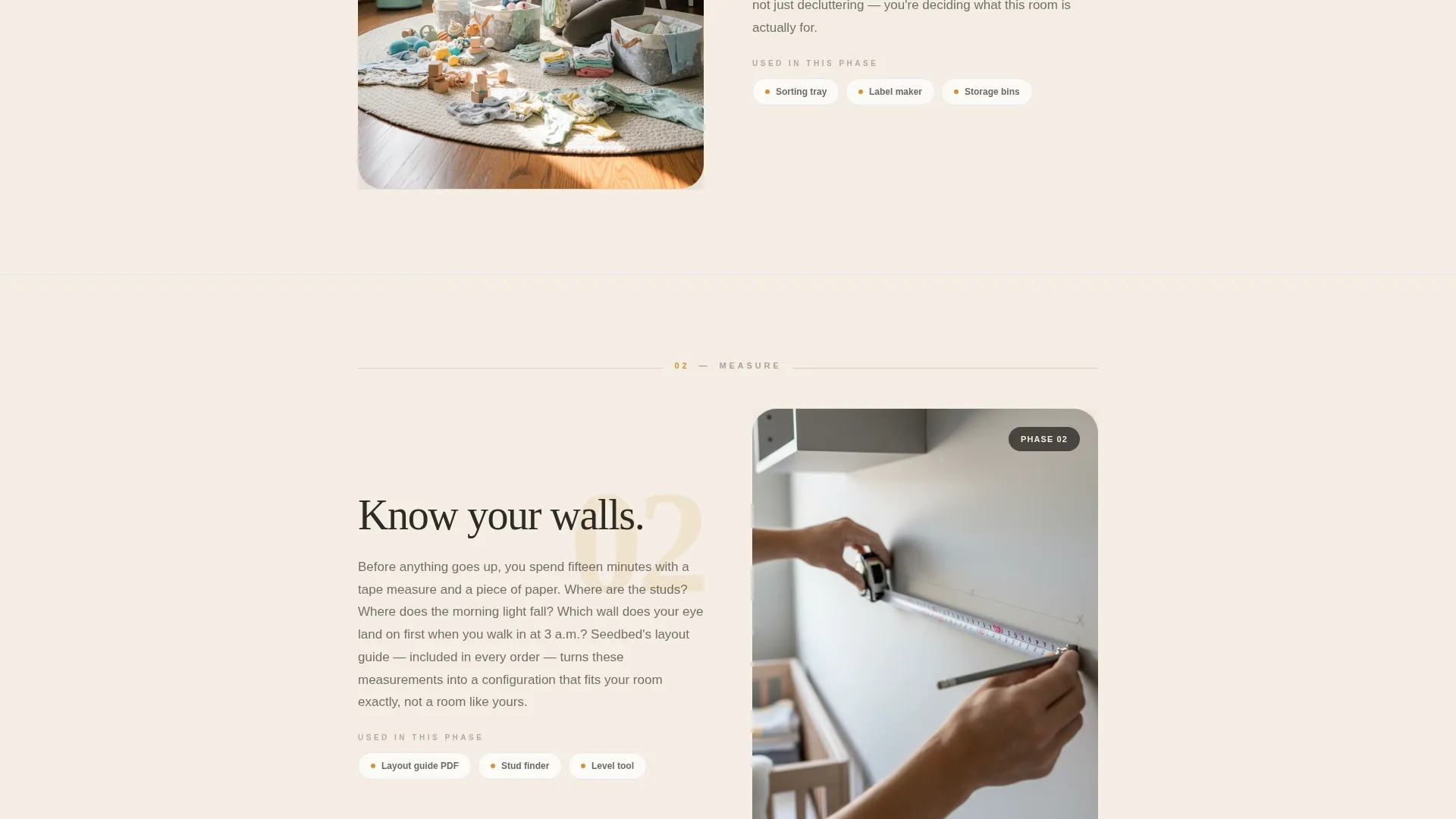 Nursery Renovation Specialist Professional Website Template
