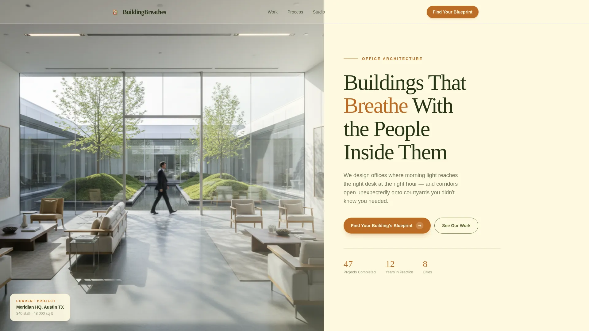 Office Building Construction Professional Website Template
