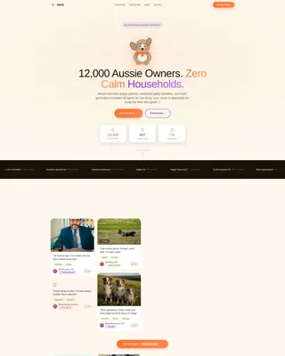 Dog Reviews Website Template