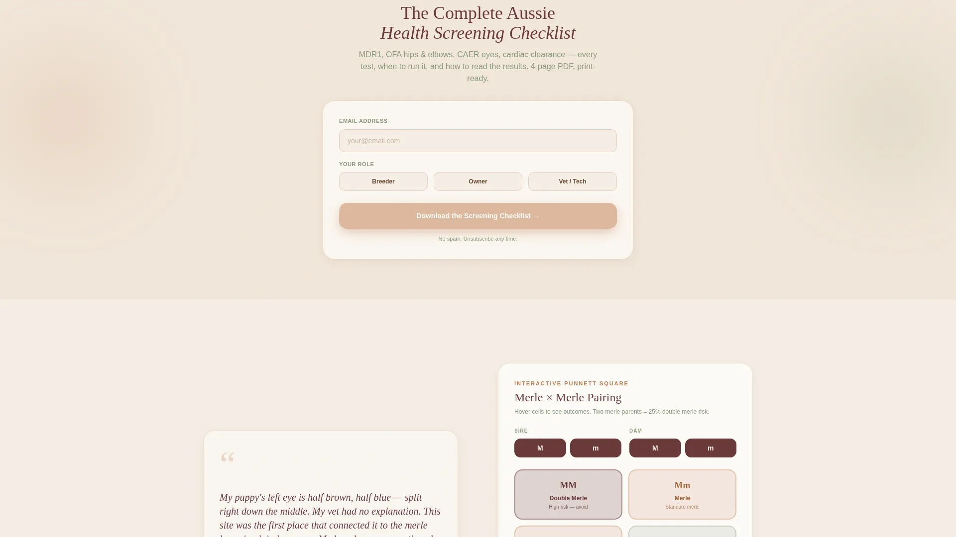 Dog Expert Reviews Website Template