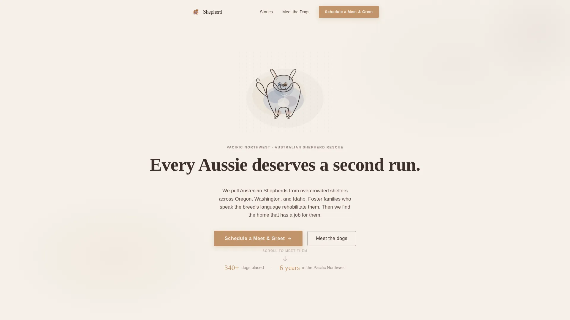 Dog Advanced Reviews Website Template