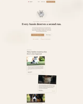 Dog Advanced Reviews Website Template