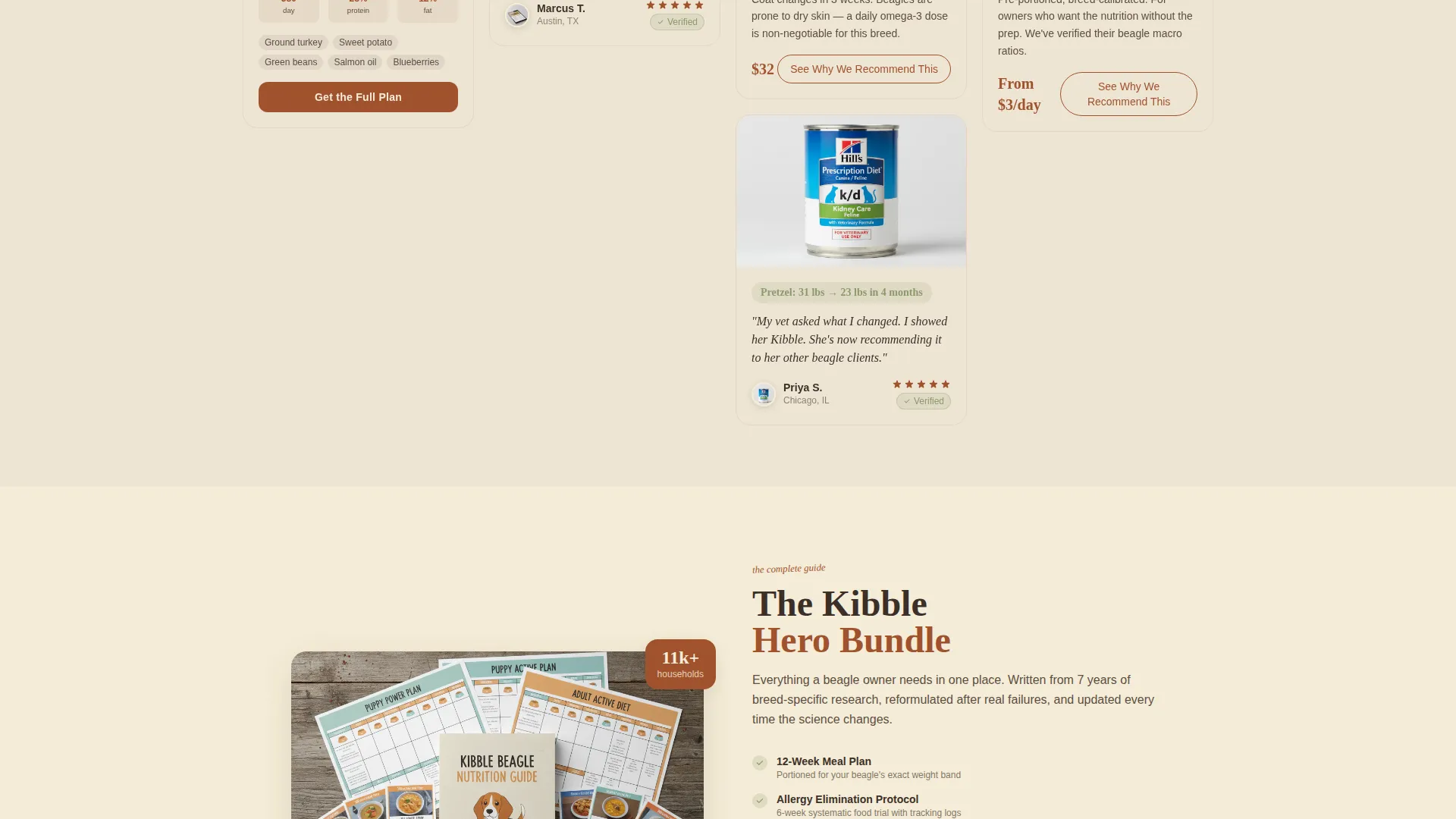 Dog Advanced Pricing Website Template