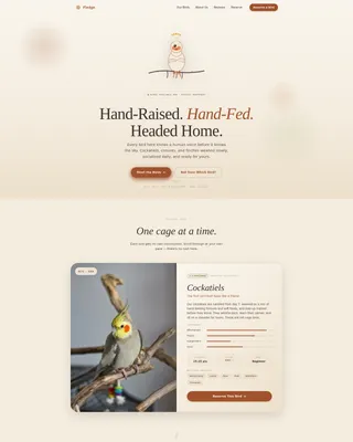 Highconverting Breeder Landing Page Template