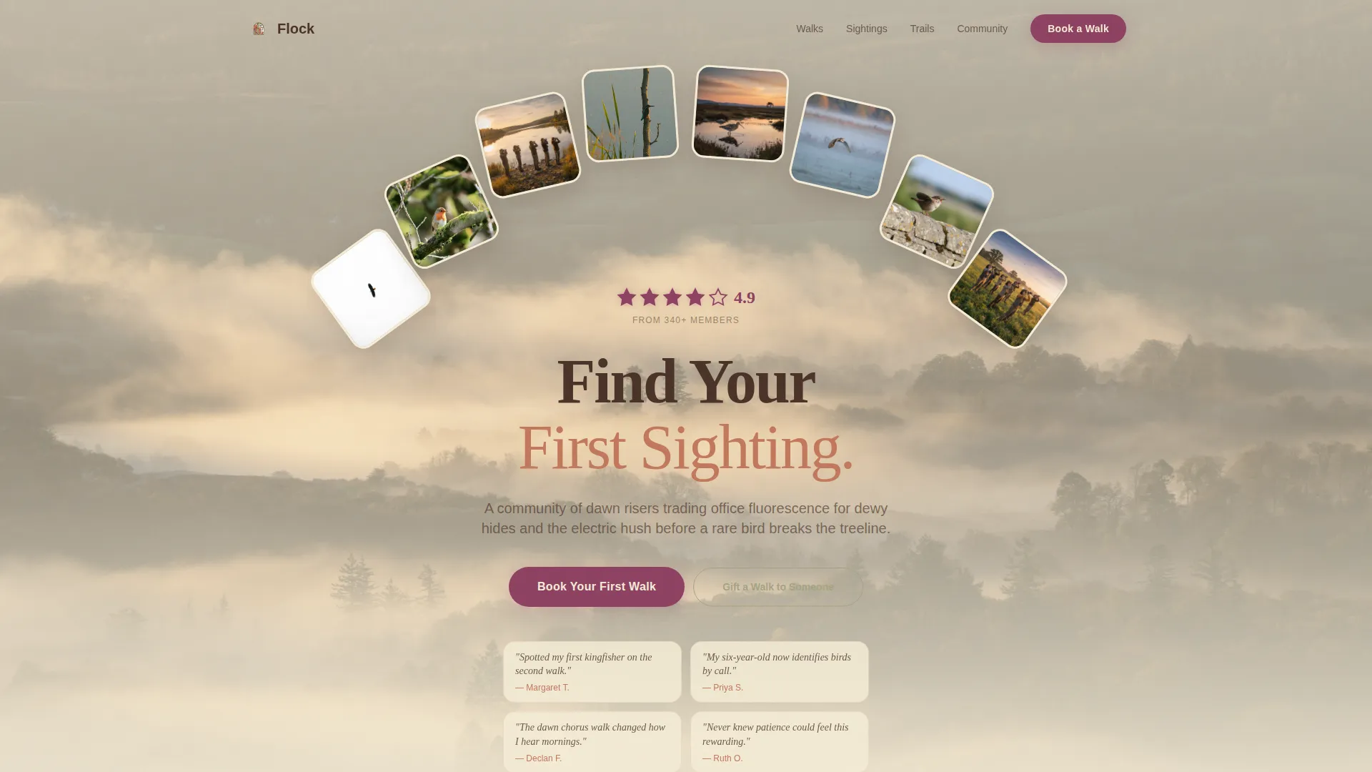 Wildlife & Conservation Appointment Booking Website Template