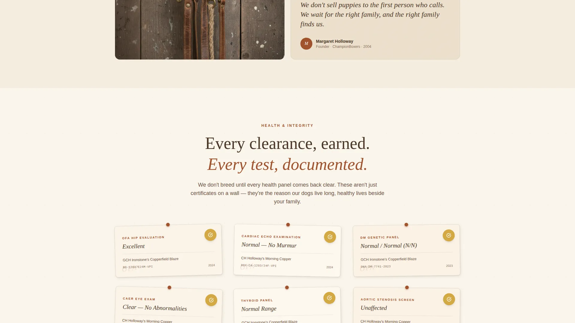 Dog Professional Website Template