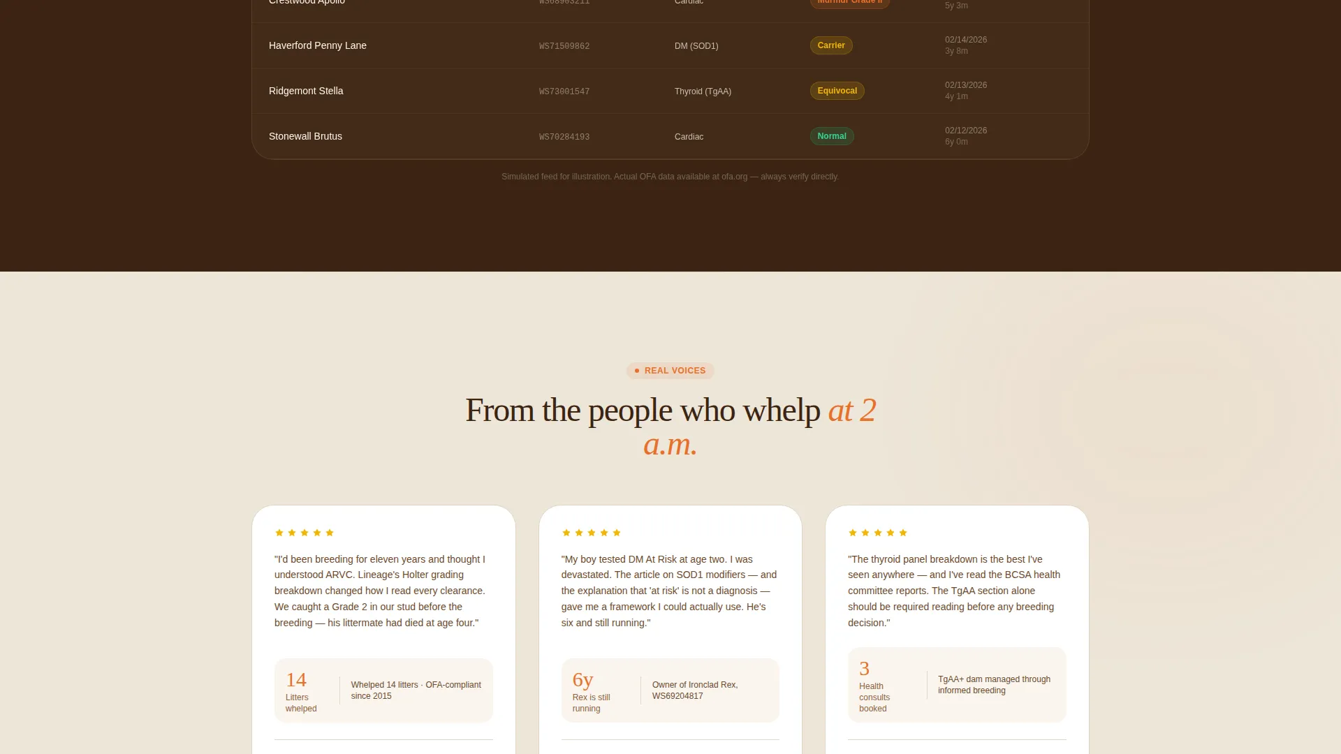 Dog Advanced Booking Website Template