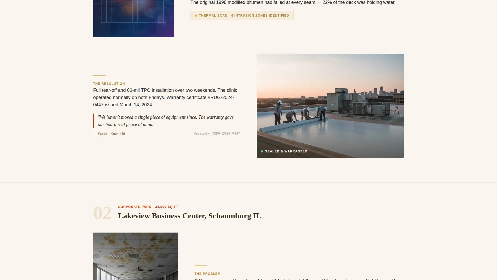 Office Building Construction Booking Website Template