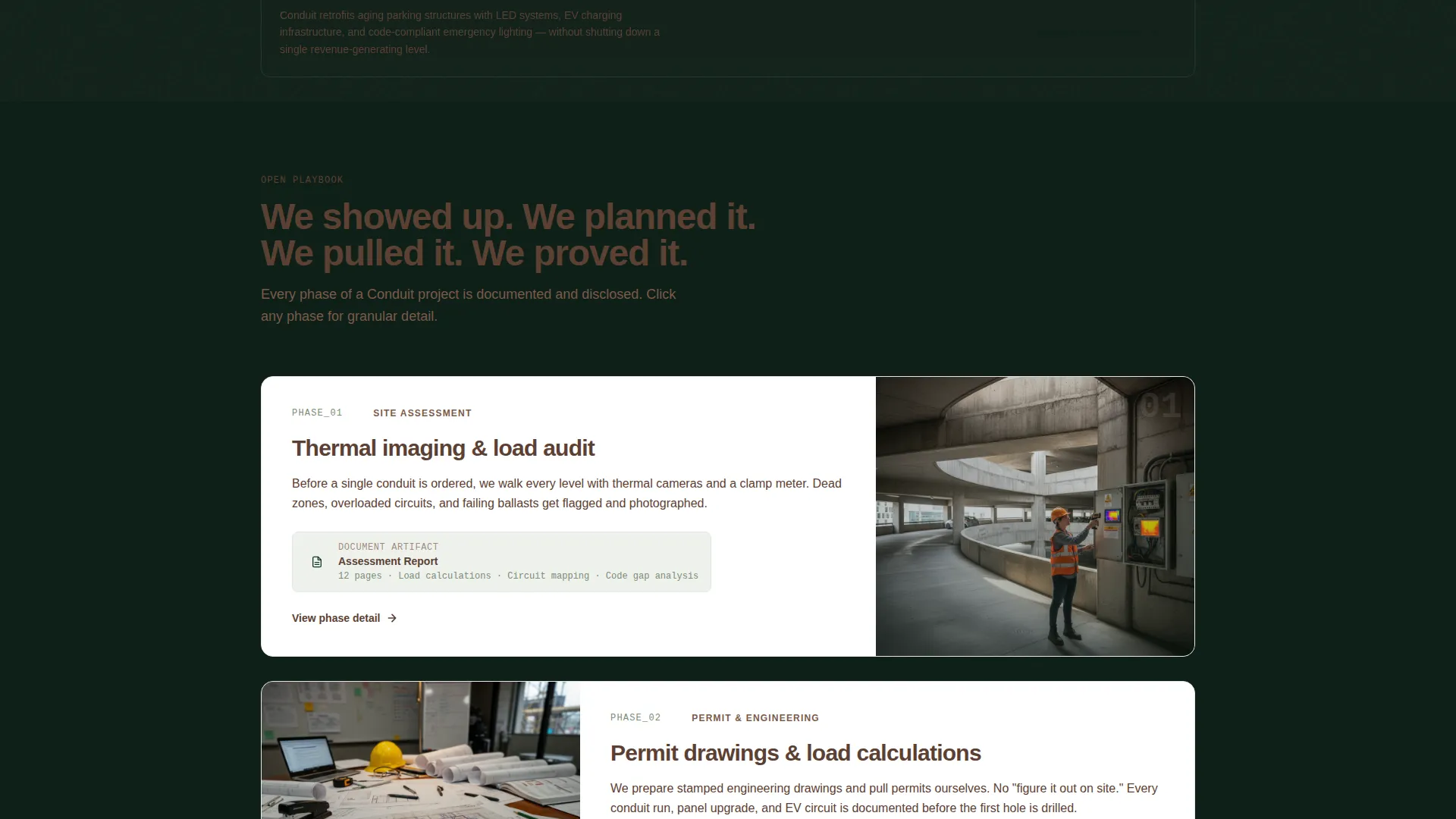 Certified Electrical Contractor Landing Page Template