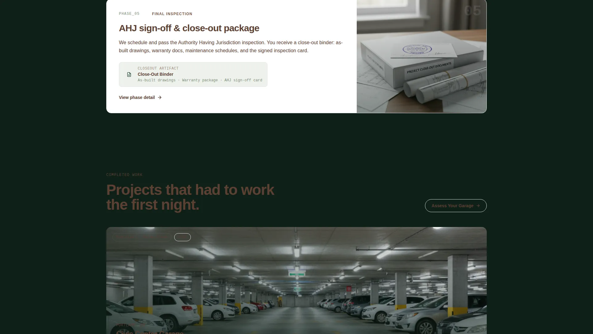 Certified Electrical Contractor Landing Page Template