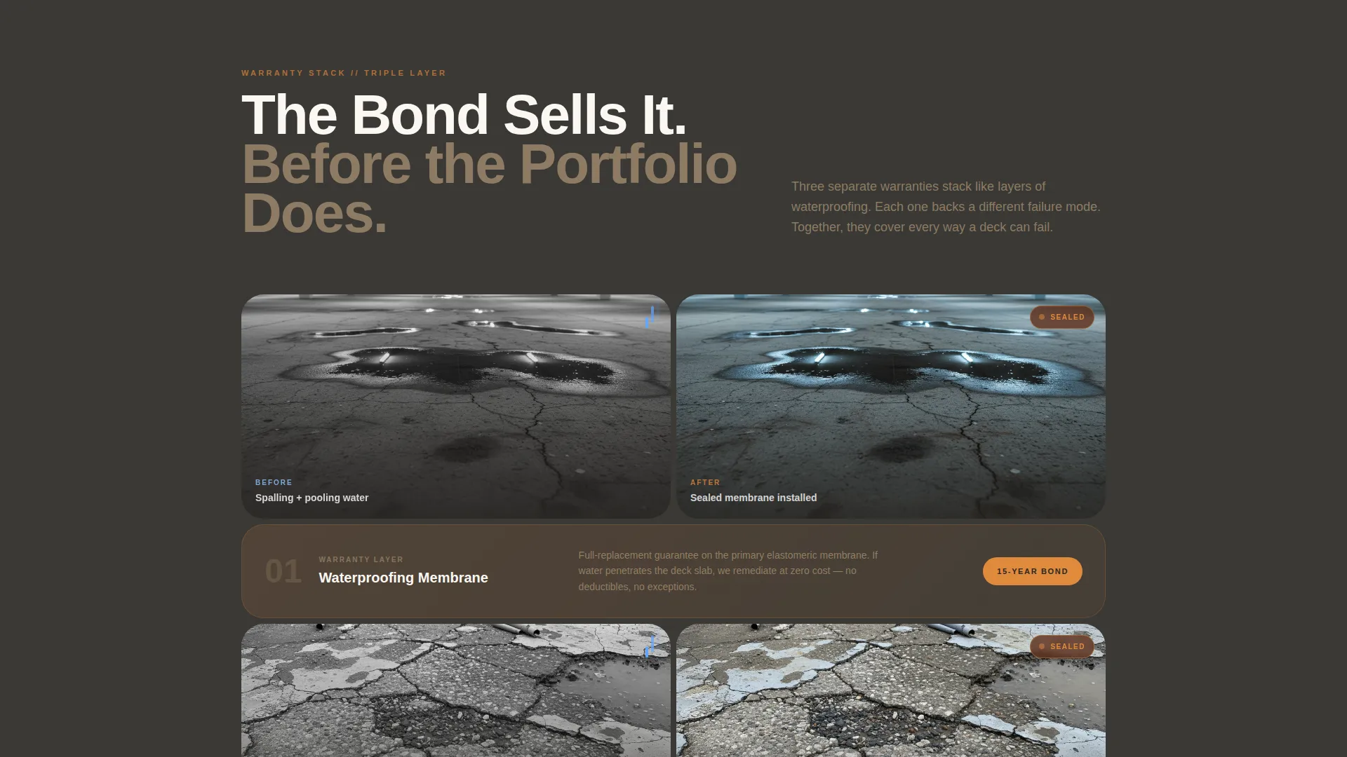Parking Structure Construction Booking Website Template