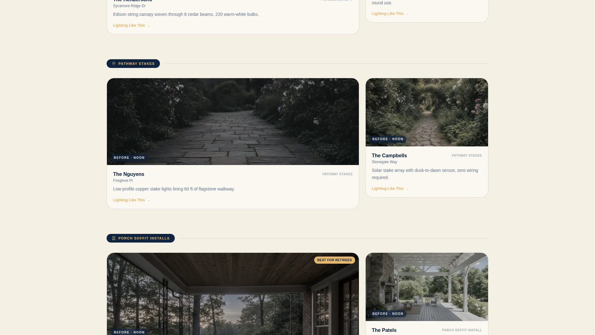 Patio & Deck Renovation Booking Website Template