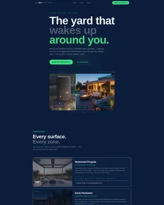 Patio & Deck Renovation Professional Website Template