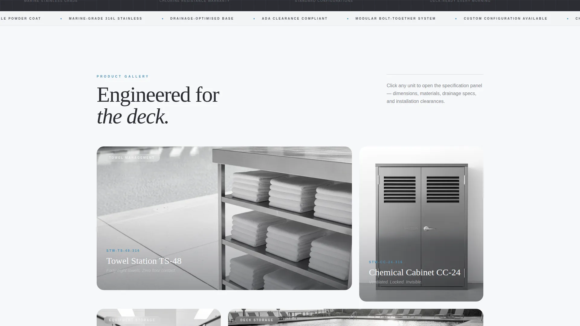 Pool Area Renovation Directory Website Template