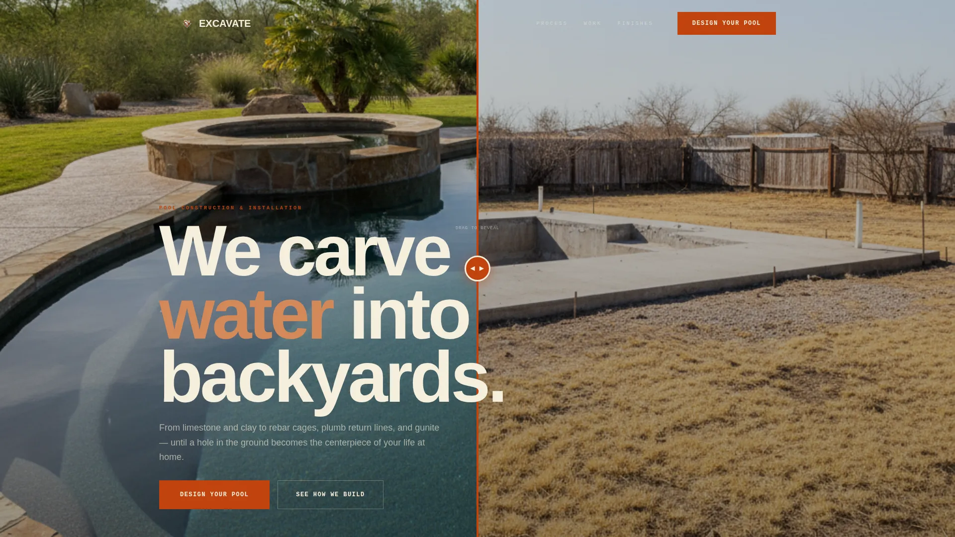 Pool & Spa Specialist Professional Website Template