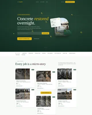 Supreme Exterior Washing Landing Page Template