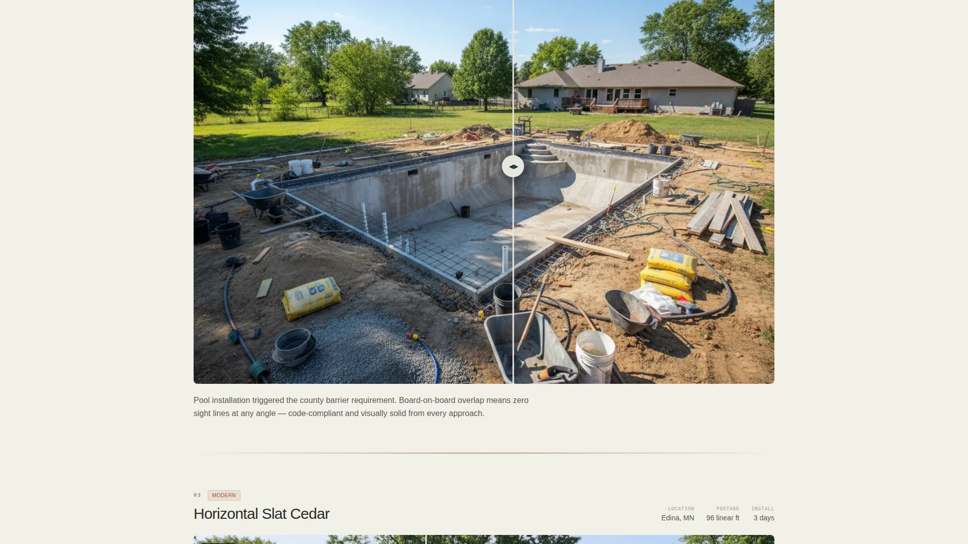 Fencing & Gate Installation Booking Website Template