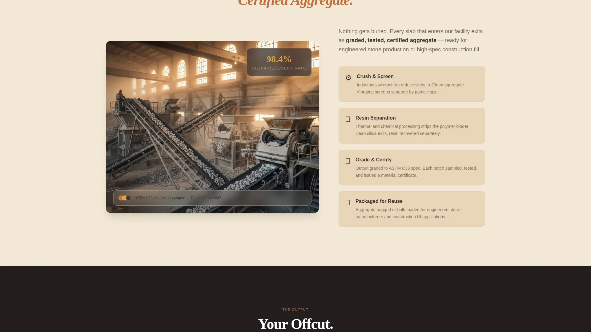 Quartz Products & Specialist Professional Website Template