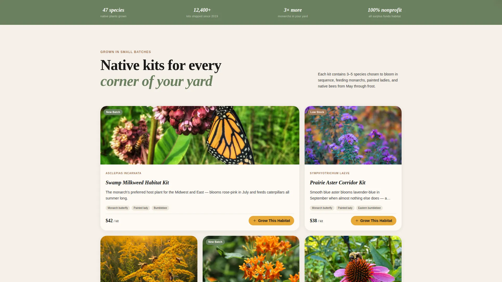 Specialist Wildlife & Conservation Portfolio & Case Study Website Template