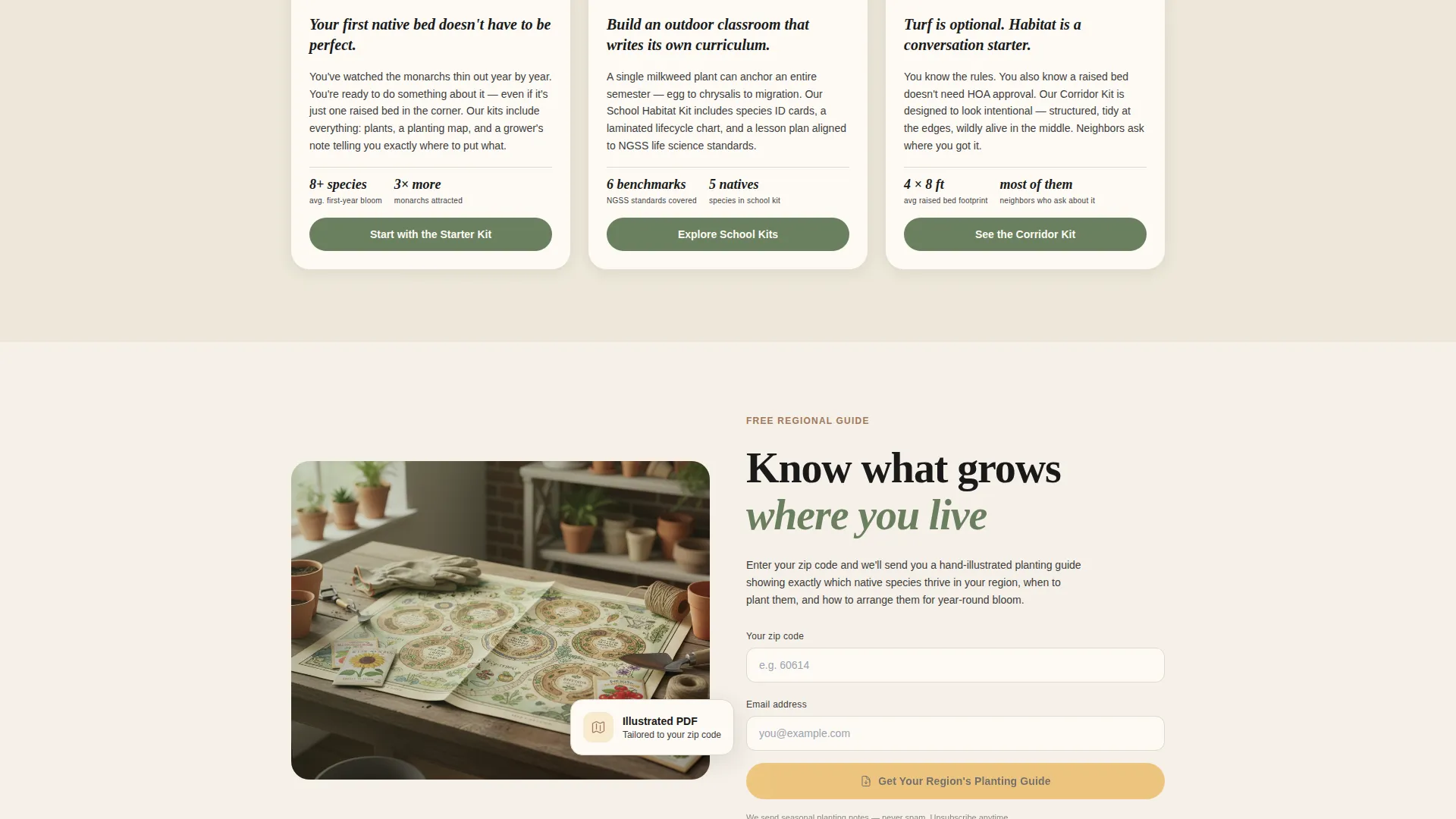 Specialist Wildlife & Conservation Portfolio & Case Study Website Template