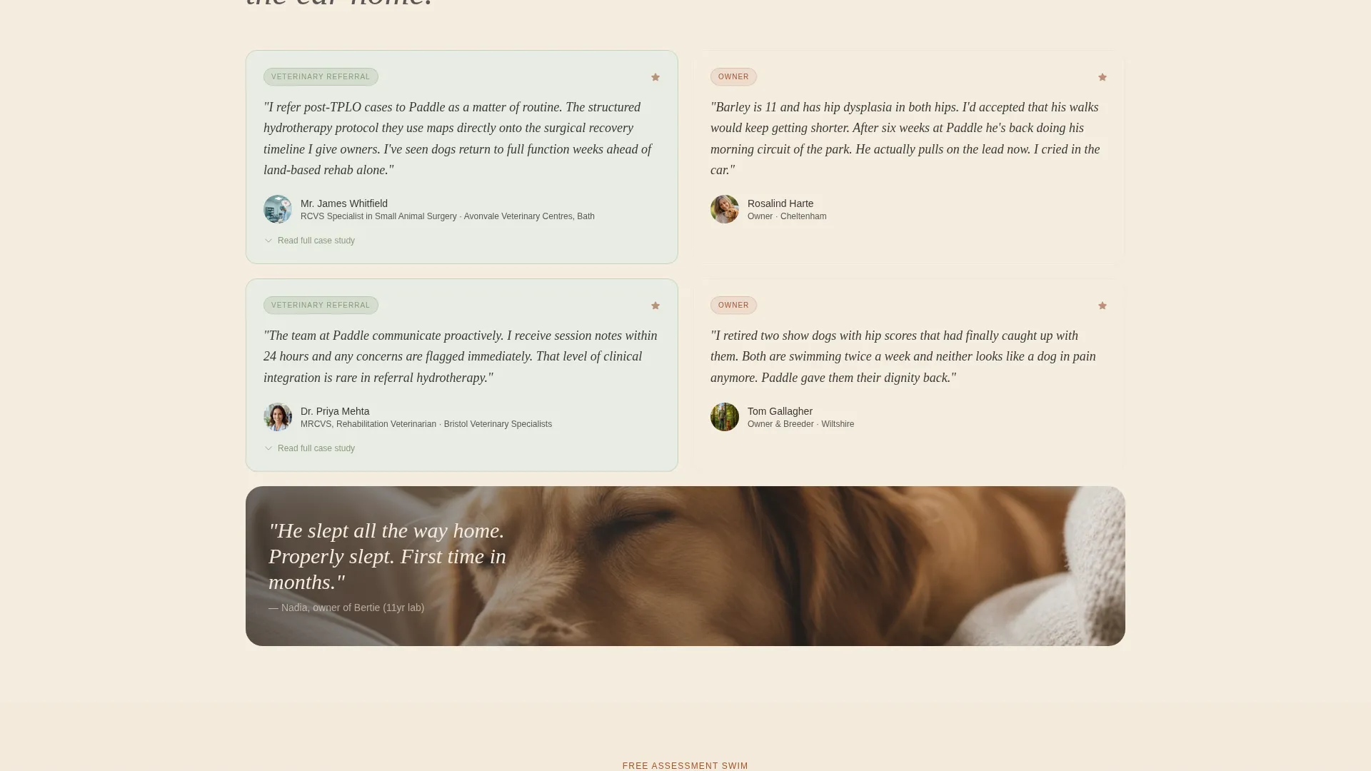 Animal Therapy & Booking Website Template
