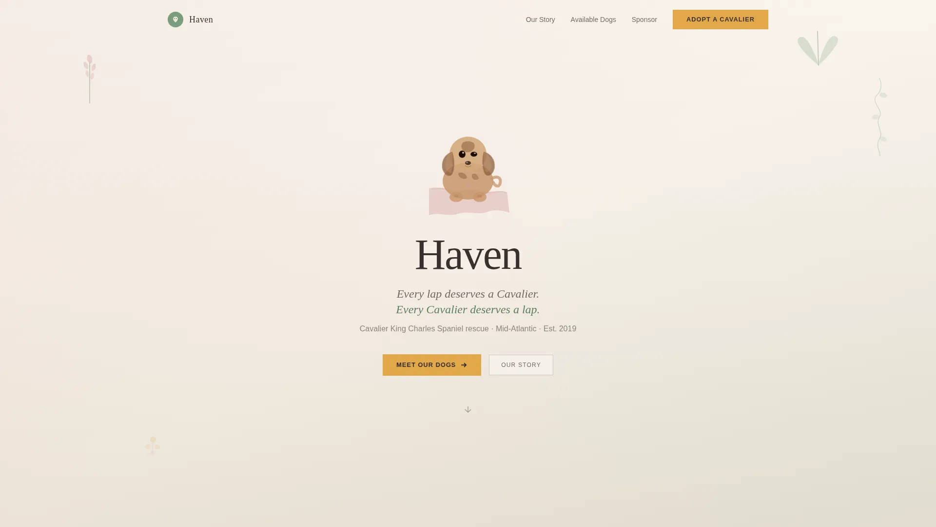 Dog Residential Professional Website Template