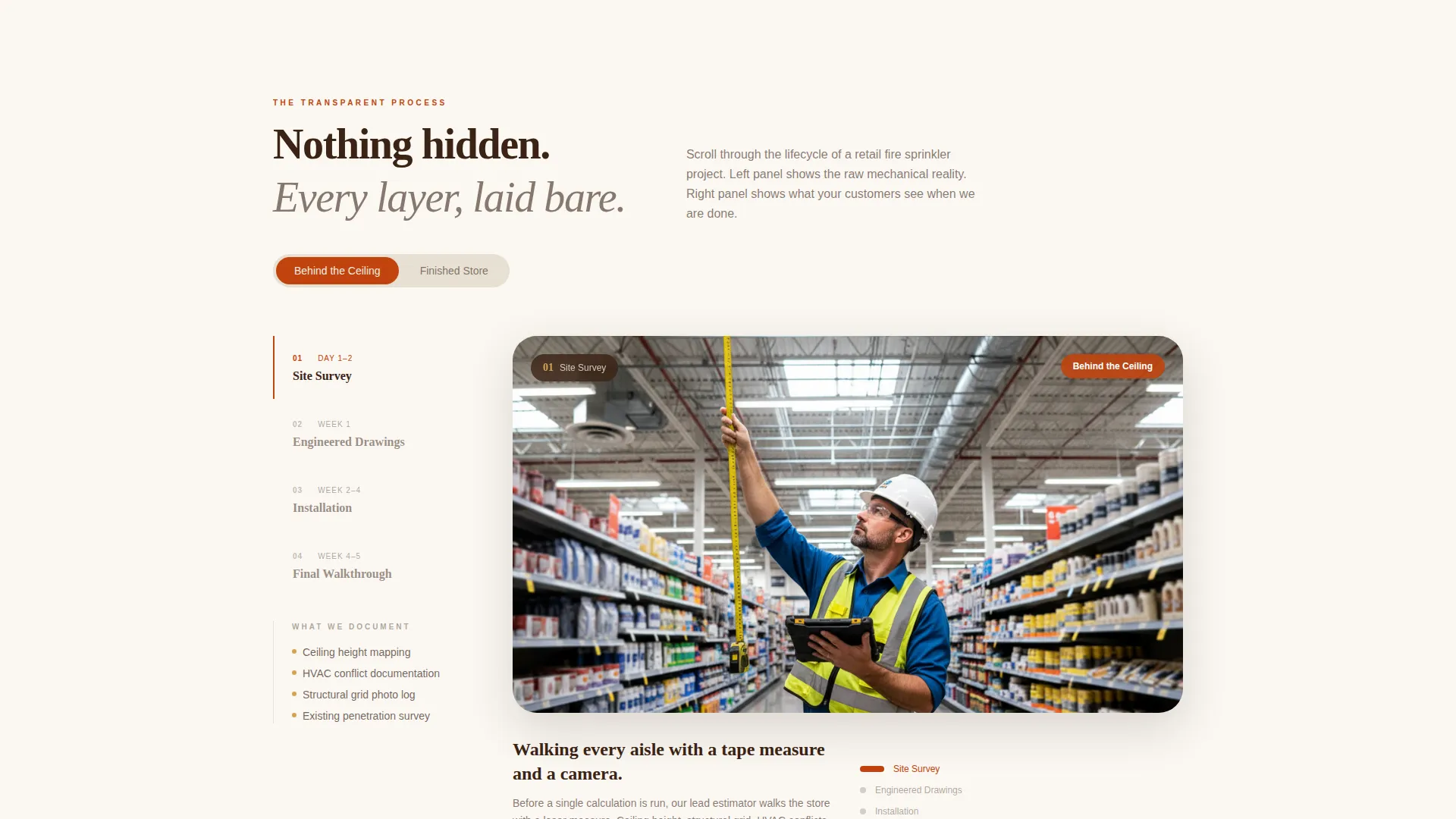 Complete Retail Store Construction Professional Website Template
