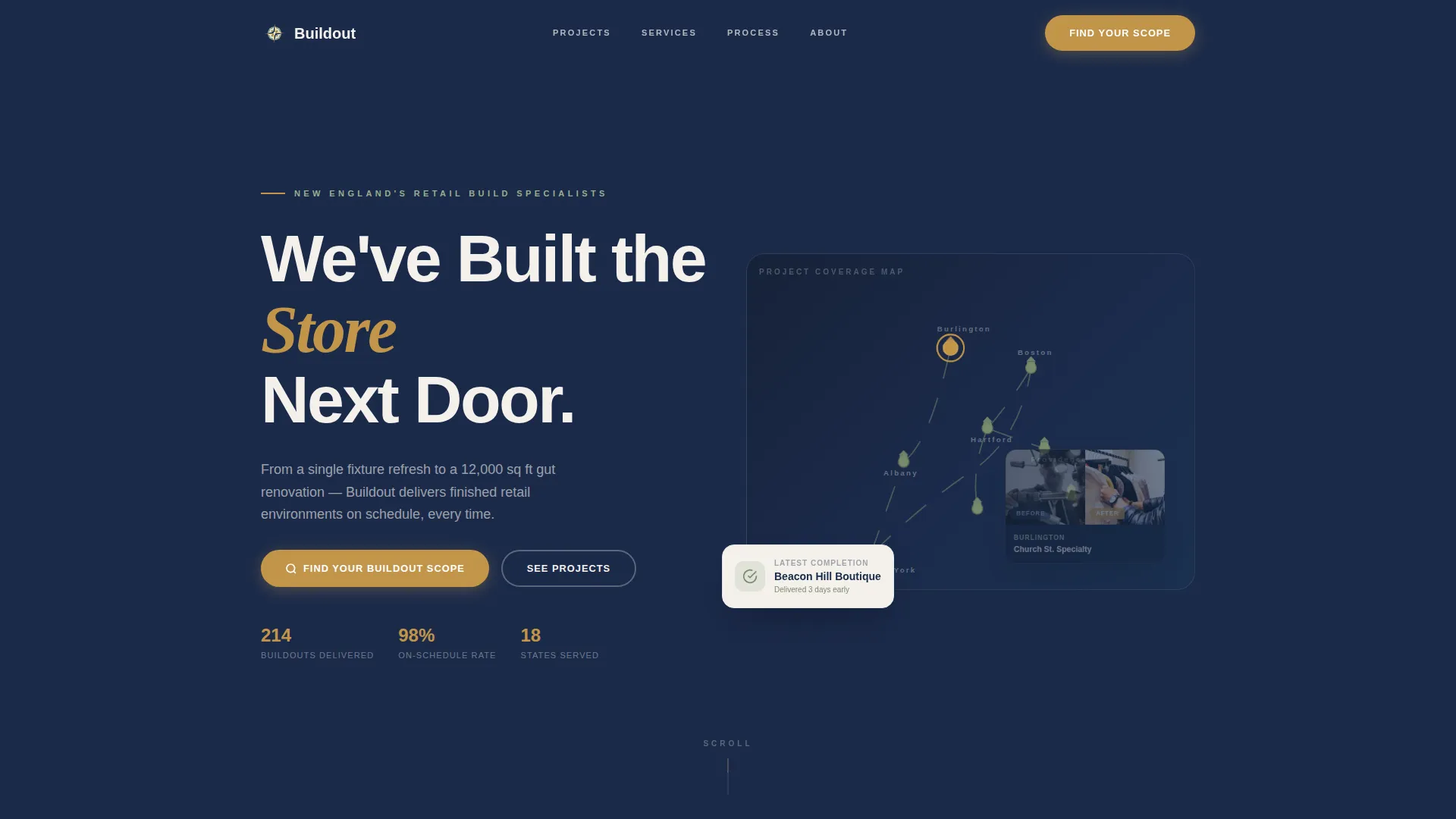 Advanced Retail Store Construction Professional Website Template