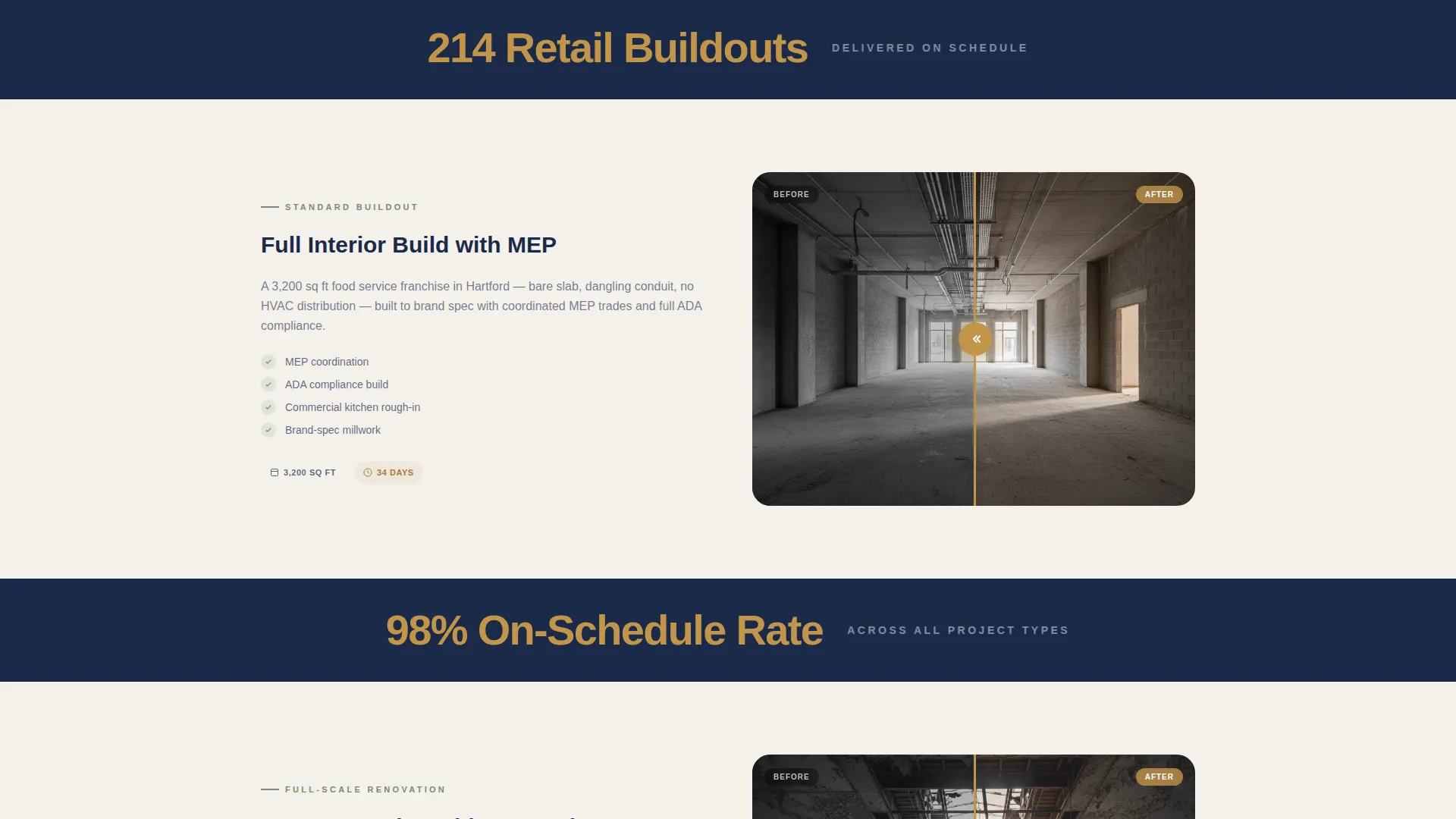 Advanced Retail Store Construction Professional Website Template