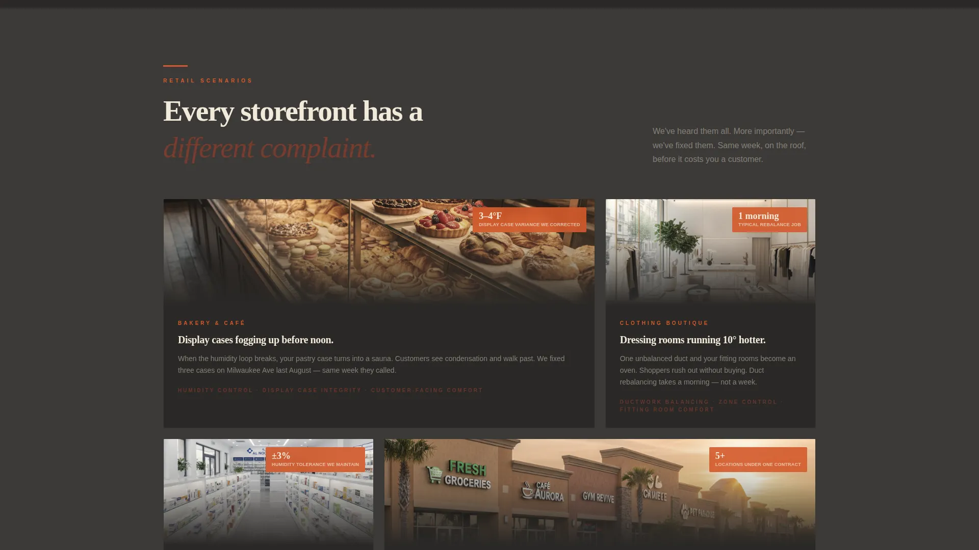 Specialist Retail Store Construction Professional Website Template