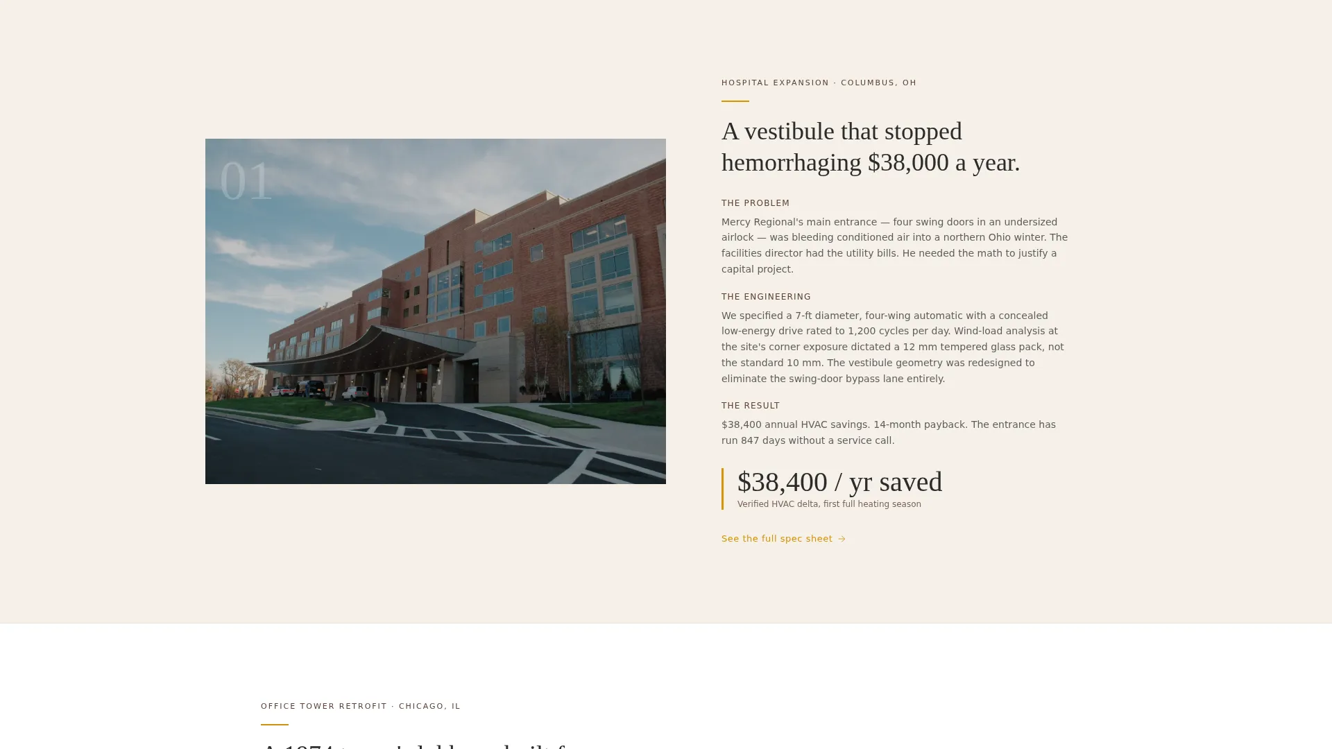 Specialty Construction Professional Website Template