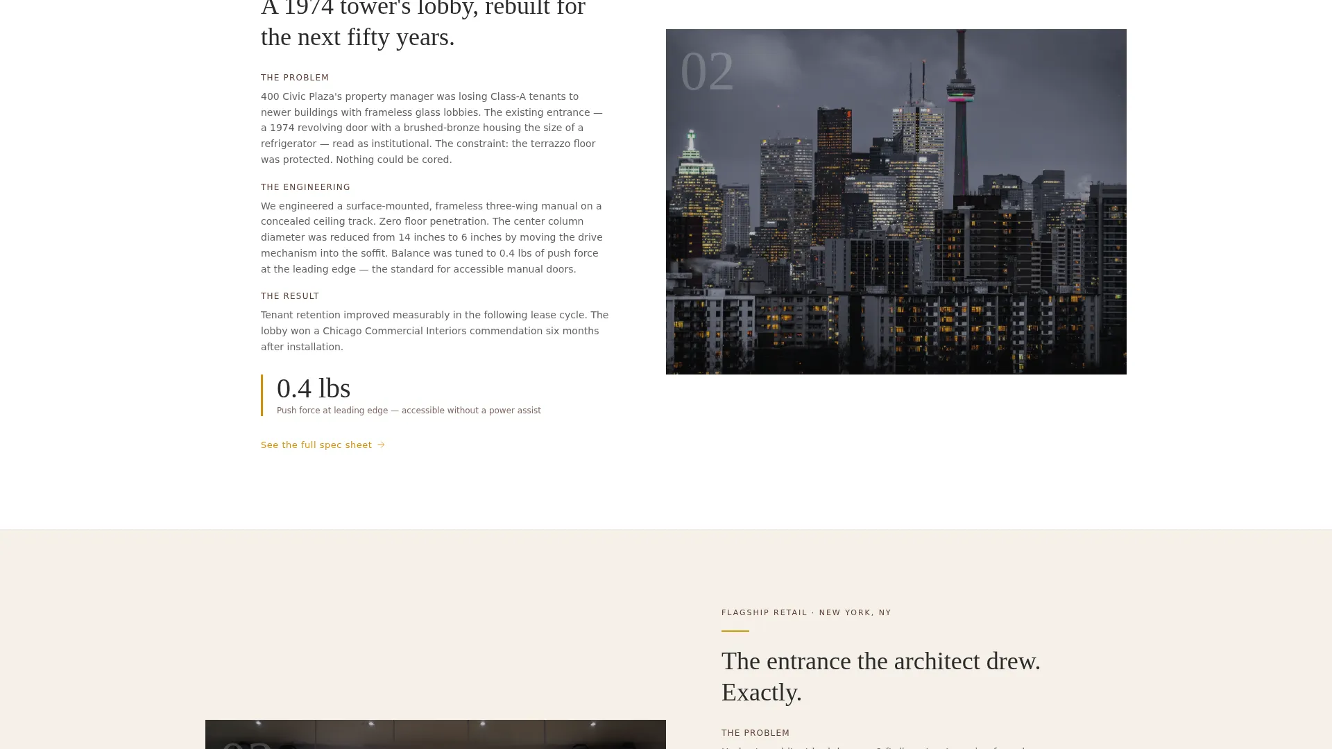Specialty Construction Professional Website Template