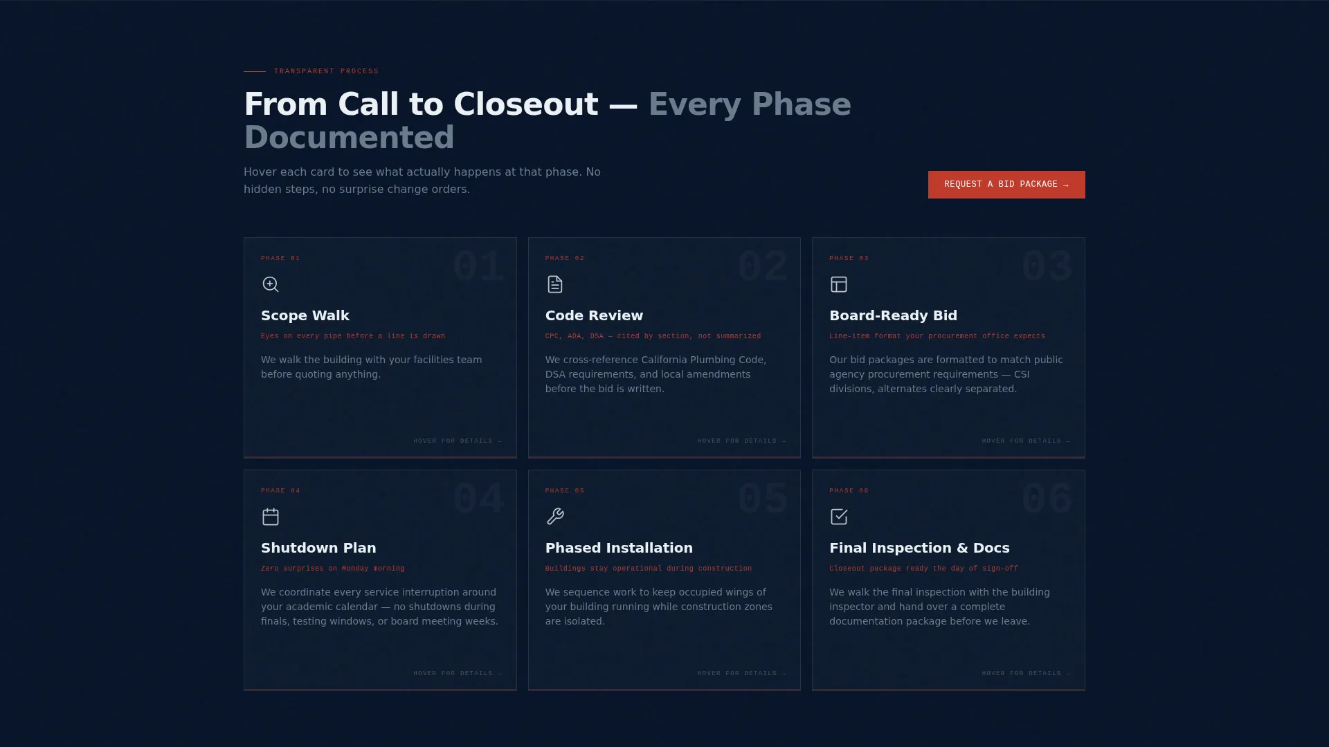 Specialist School & University Construction Professional Website Template