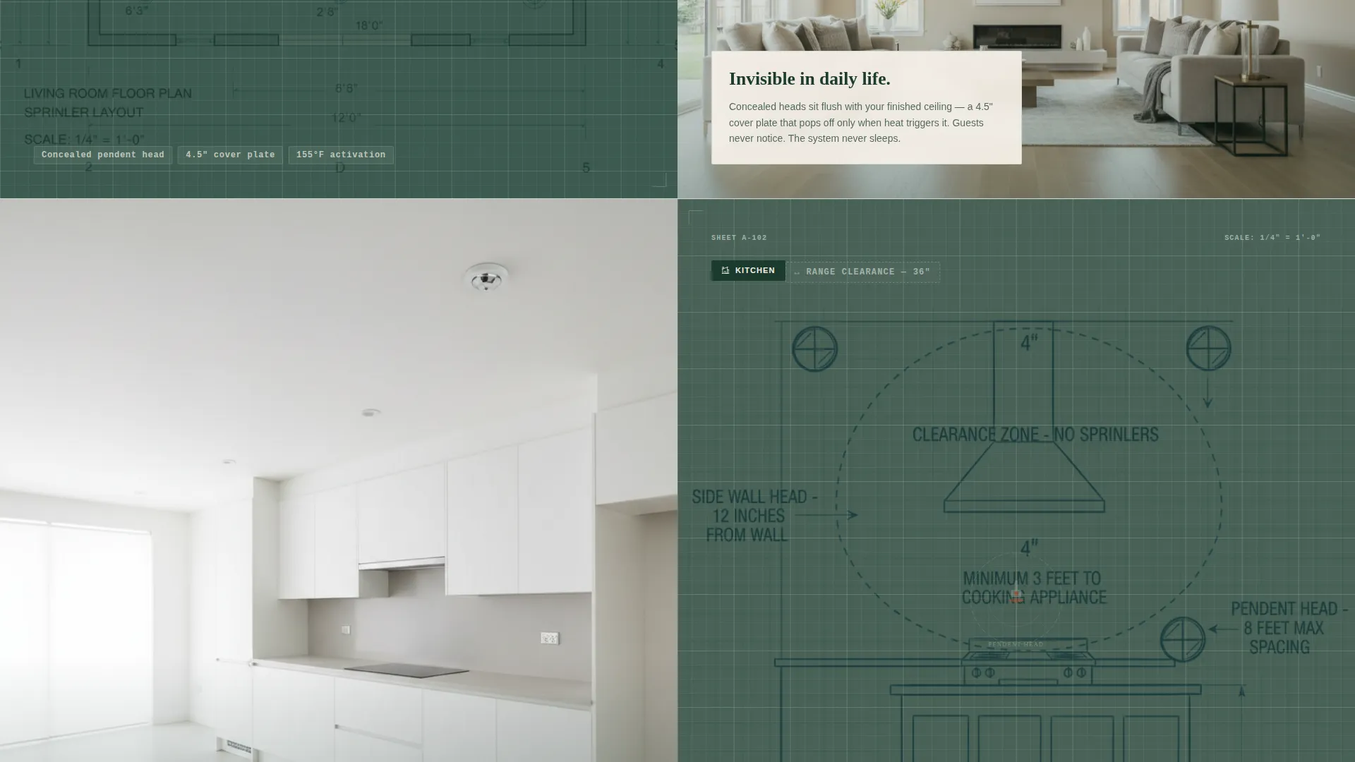 Fire Protection Landing Page Template for Contractors