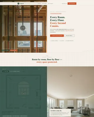 Fire Protection Landing Page Template for Contractors