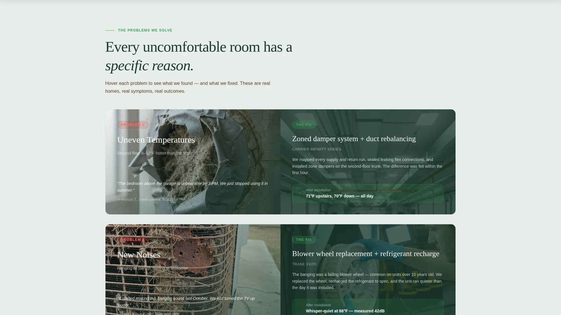 Reliable HVAC Contractor Landing Page Template