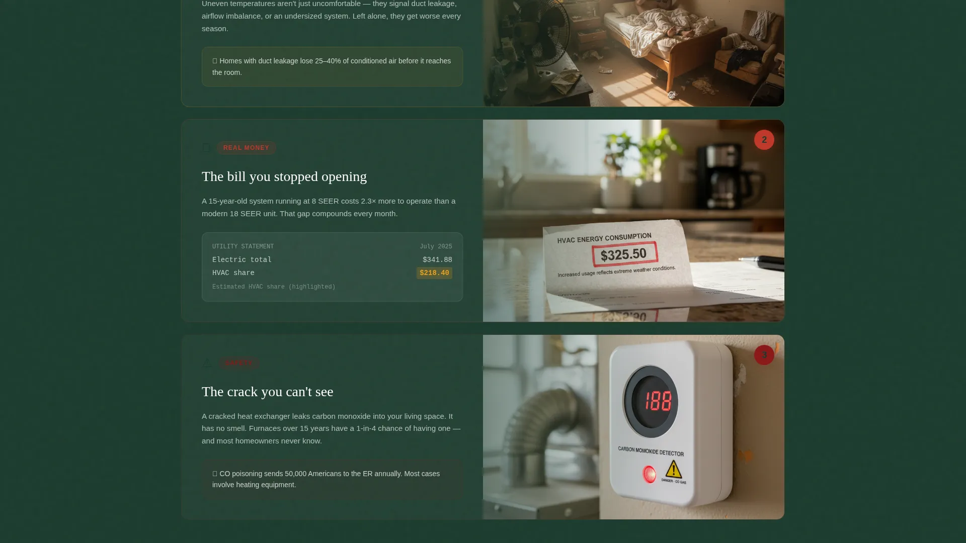 Reliable HVAC Contractor Landing Page Template