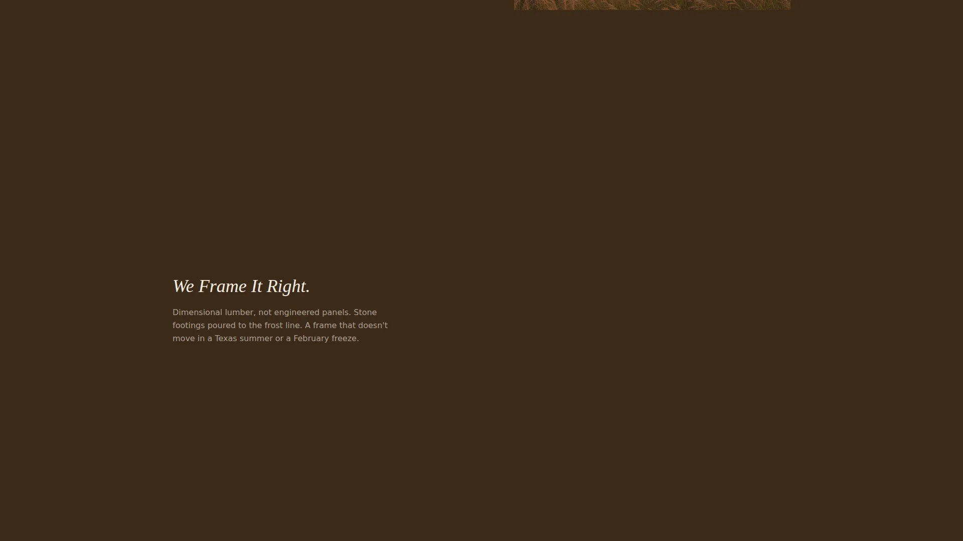 Rooted Home Builder Landing Page Template
