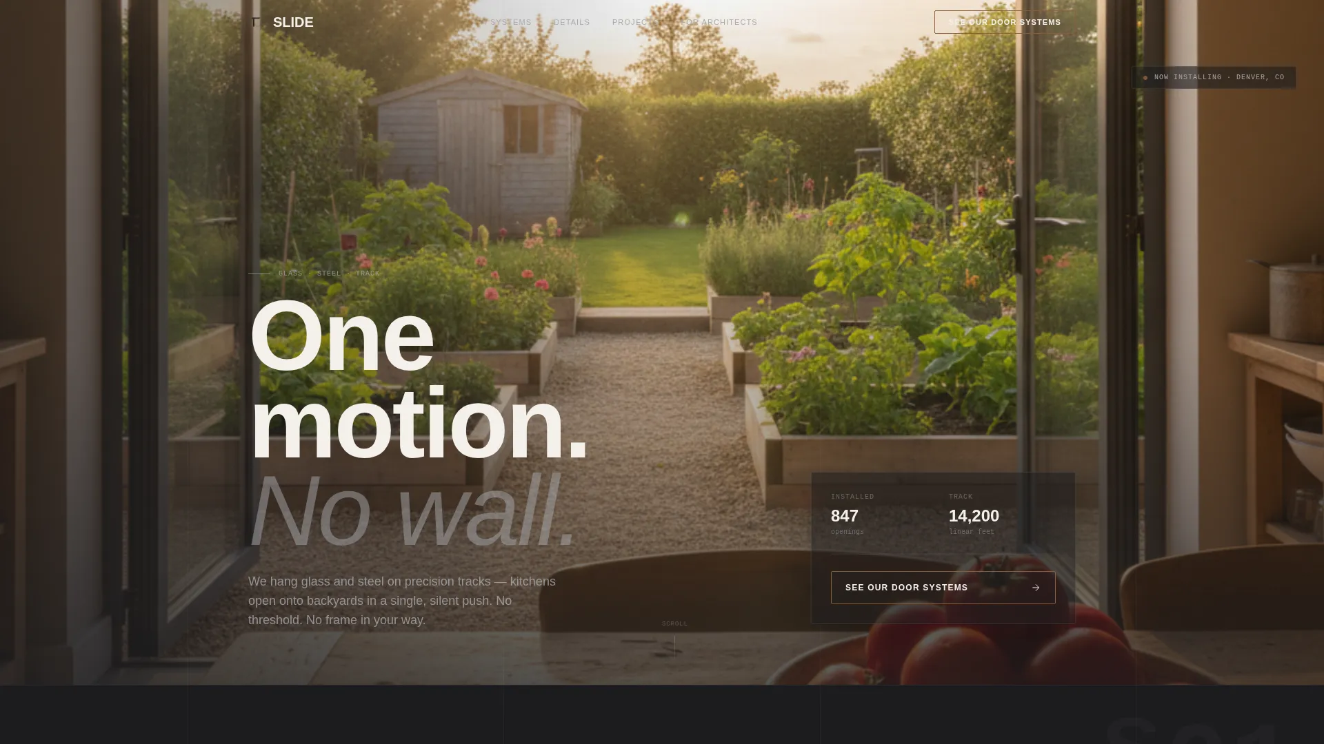 Sliding Door Installer Landing Page Template