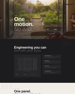 Sliding Door Installer Landing Page Template