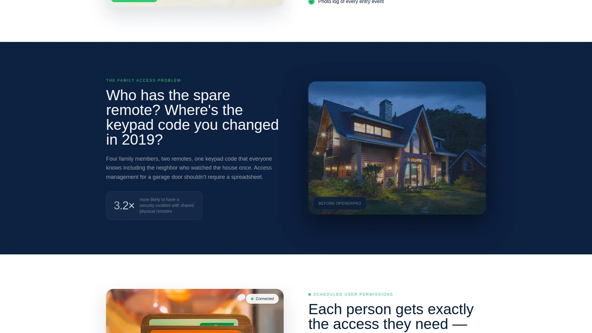 Smart Garage Door Installer Landing Page Template
