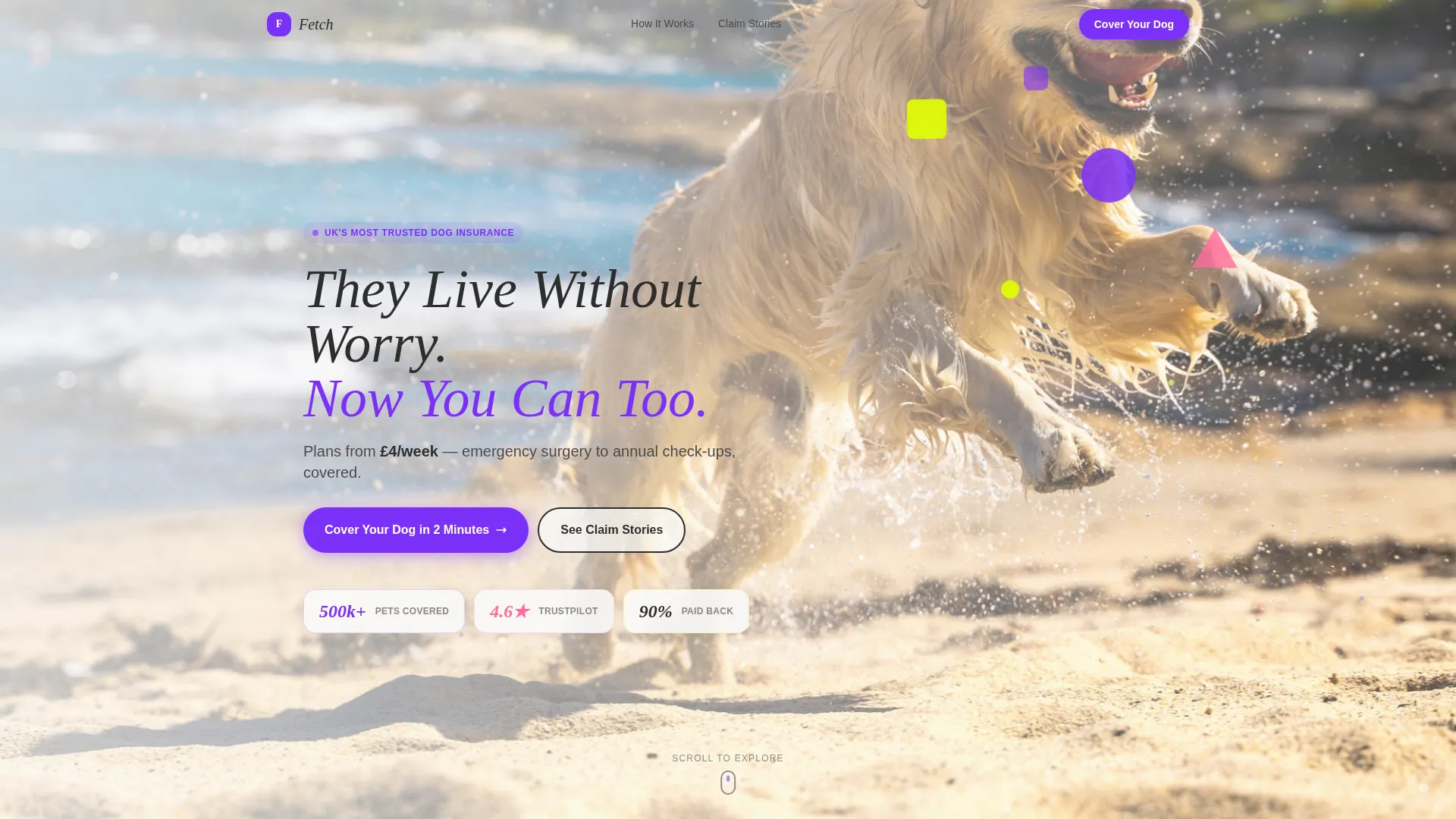Dog Advanced Professional Website Template