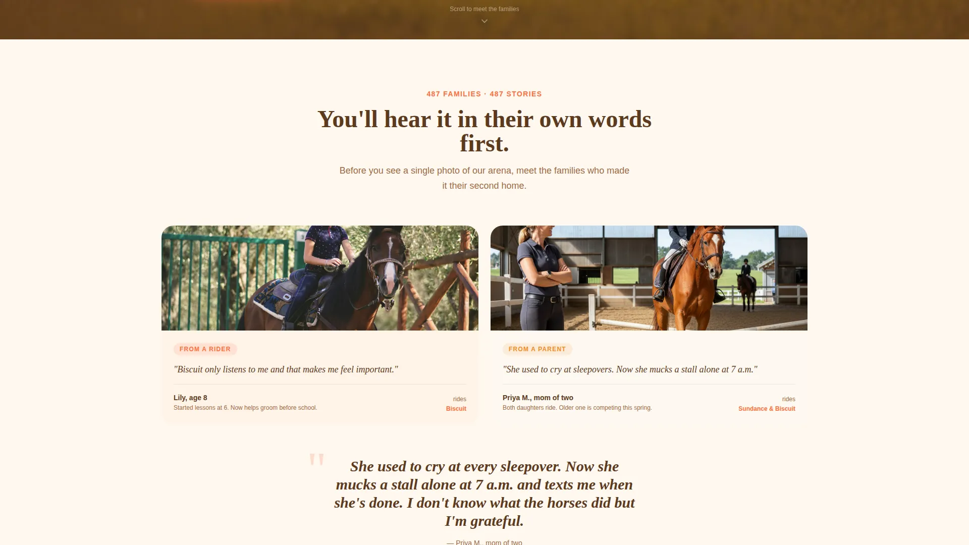 Horse & Equestrian Reviews Website Template