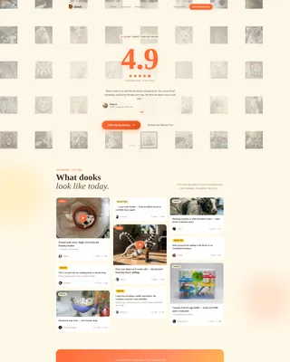 Ferret Community Landing Page Template
